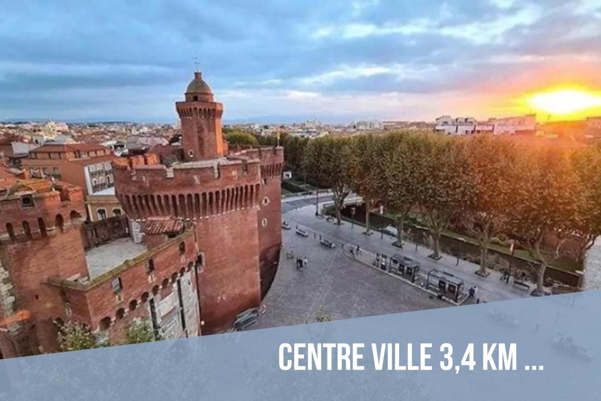 L'Artmonie - Climatise - Jardin - Centre-Ville - Plage Perpignan Exteriér fotografie